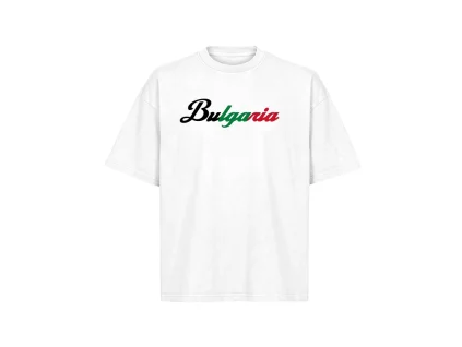 Matty Supreme Bulgaria White Tee Front